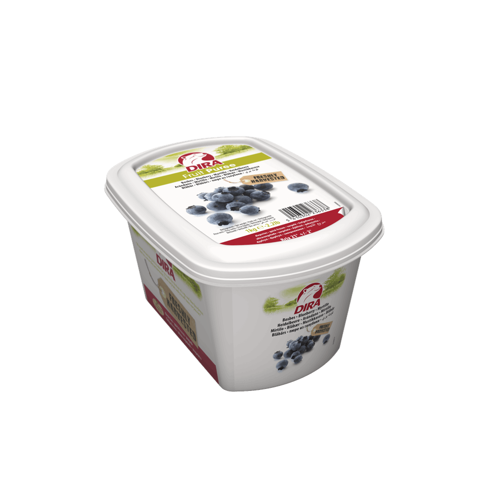 DIRA FRUIT PUREE BLUEBERRY 1KG - SuperMarcheStore