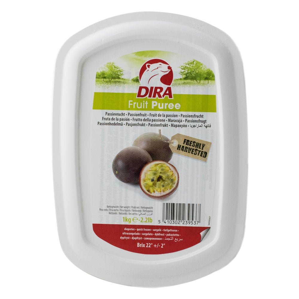 DIRA FRUIT PUREE PASSION FRUIT 1KG - SuperMarcheStore