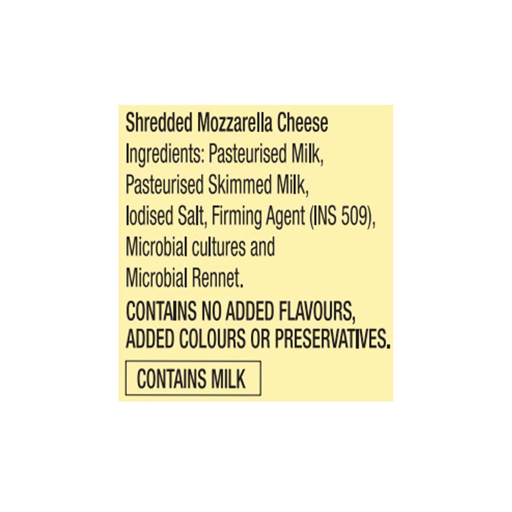 DLECTA MOZZRELLA SHREDDED CHEESE - SuperMarcheStore