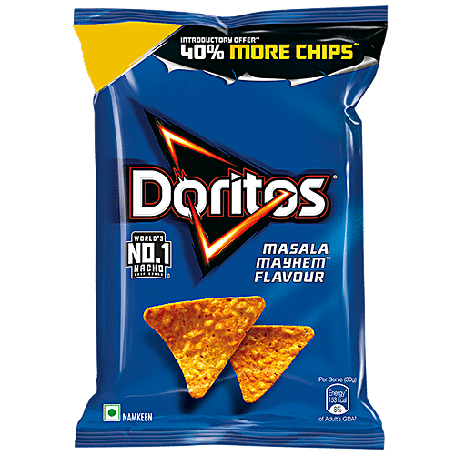 DORITOS MASALA MAYHEM NACHO 44 GM - SuperMarcheStore