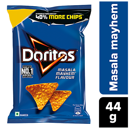 DORITOS MASALA MAYHEM NACHO 44 GM - SuperMarcheStore