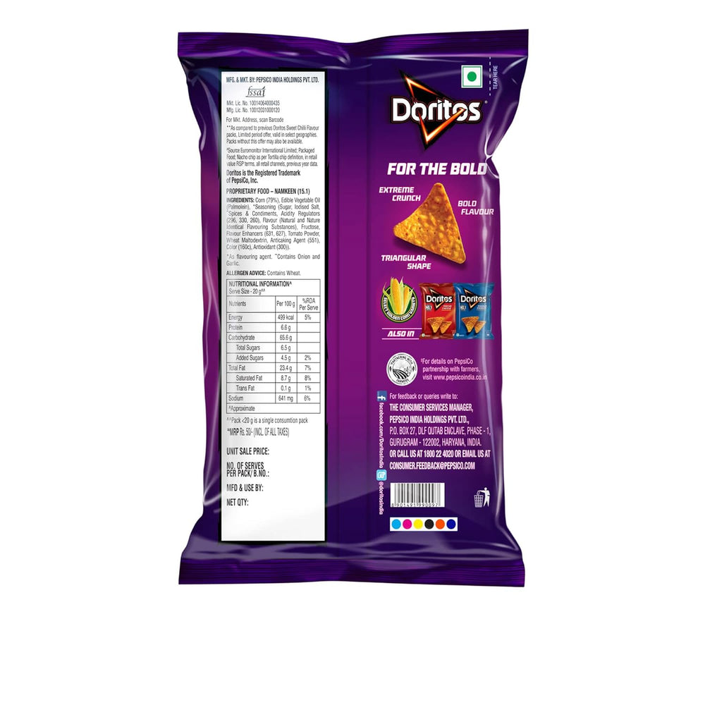 DORITOS SWEET CHILLI 91 GM - SuperMarcheStore