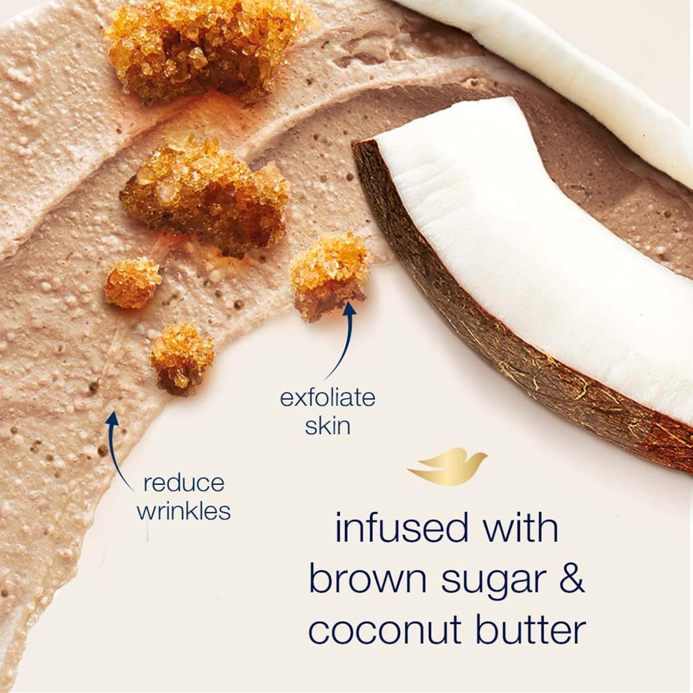 DOVE BROWN SUGAR & COCONUT BODY POLISH - SuperMarcheStore