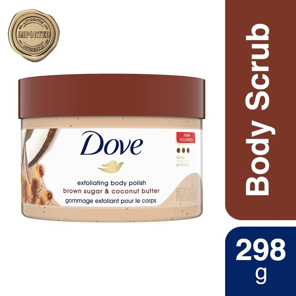 DOVE BROWN SUGAR & COCONUT BODY POLISH - SuperMarcheStore