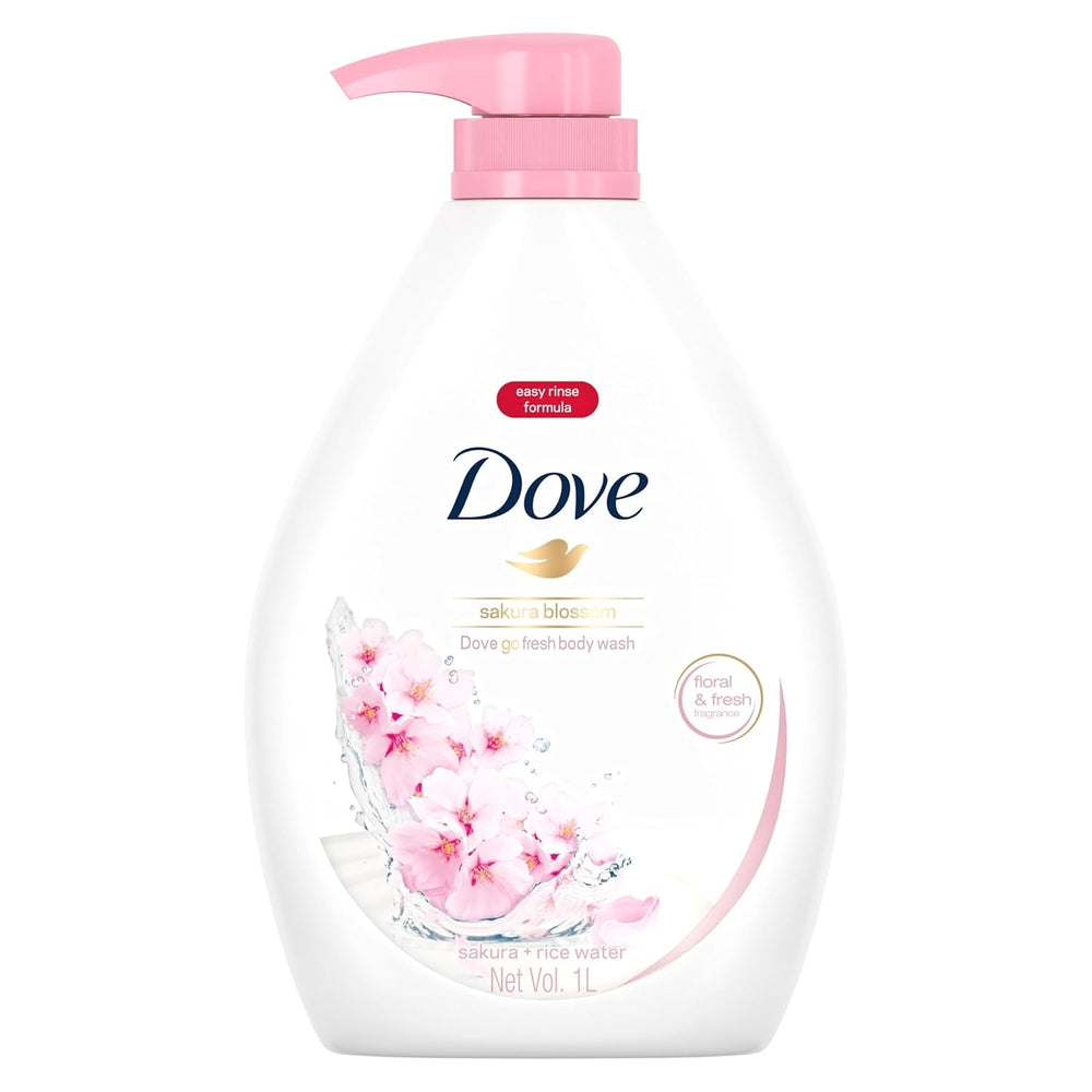 DOVE SAKURA BLOSOM BODY WASH 1 LTR - SuperMarcheStore