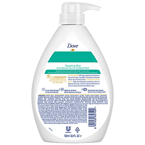 DOVE SENSITIVE SKIN BODY WASH 1 LTR - SuperMarcheStore