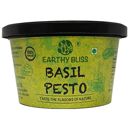 EARTHY BLISS DIP BASIL PESTO 160 GM - SuperMarcheStore