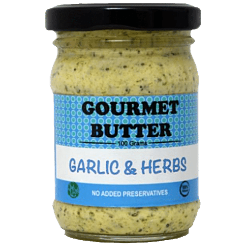 EARTHY BLISS GOURMET BUTTER GARLIC N HERBS 100 GM - SuperMarcheStore