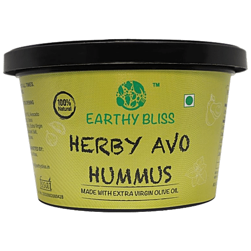 EARTHY BLISS HERBY AVO HUMMUS - SuperMarcheStore