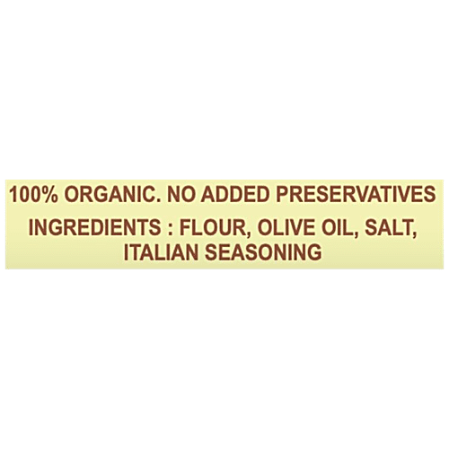 EARTHY BLISS ITALIAN HERBS SOURDOUGH CRISP 110 GM - SuperMarcheStore