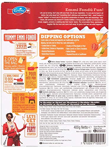 EMMI FONDUE ORIGINAL 400GM - SuperMarcheStore