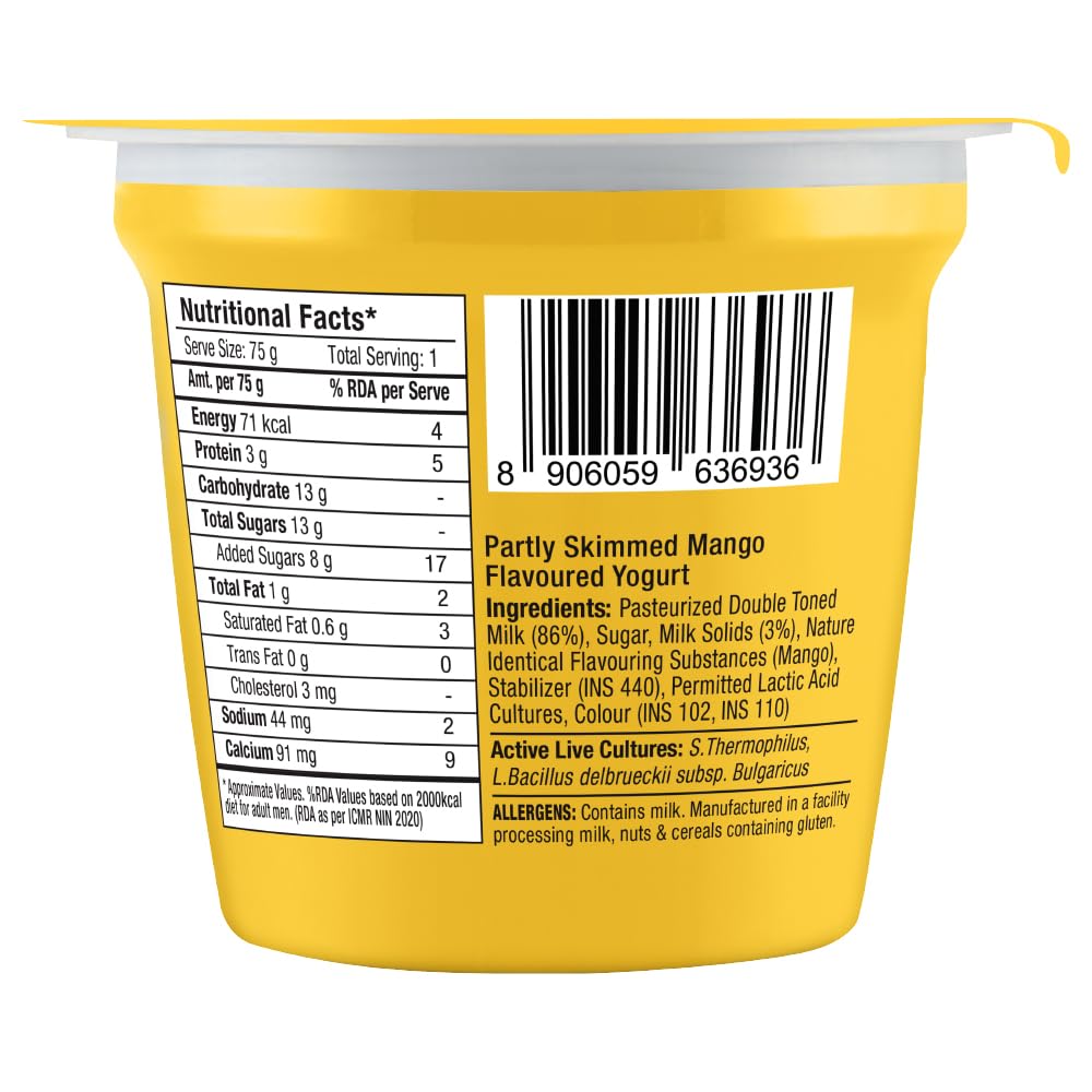 EPIGAMIA EVERY DAY YOGURT MANGO - SuperMarcheStore