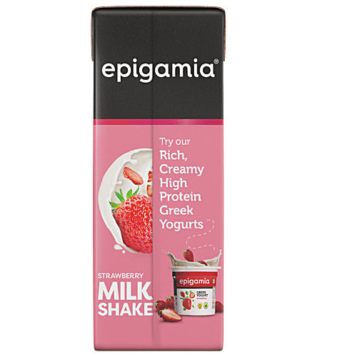 EPIGAMIA ORIGINS MILKSHAKE STRAWBERRY 180ML - SuperMarcheStore