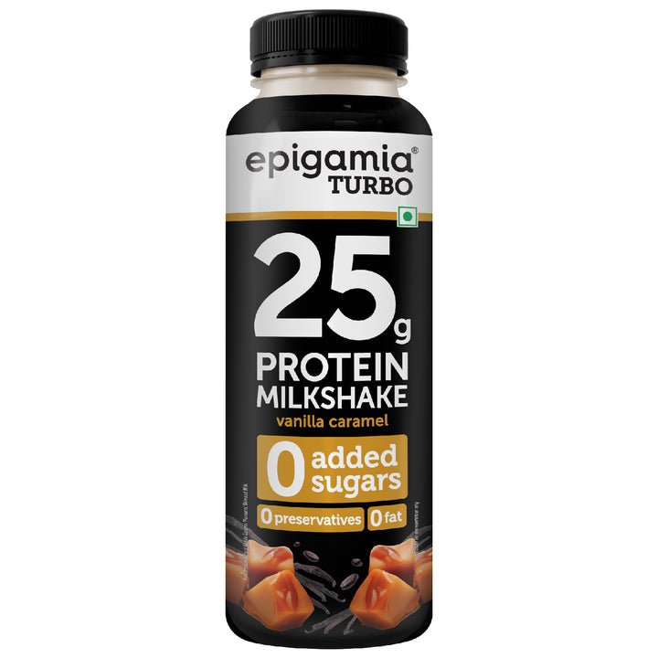 EPIGAMIA TURBO MILK SHAKE VANILA CARAMEL 250 ML - SuperMarcheStore