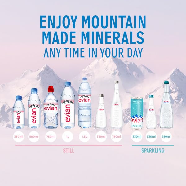 EVIAN MINERAL WATER 500ML - SuperMarcheStore