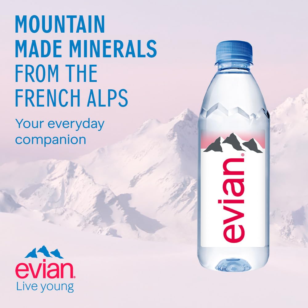 EVIAN MINERAL WATER 500ML - SuperMarcheStore