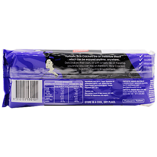FANTASTIC RICE CRACKER ORIGINAL 100 GM - SuperMarcheStore