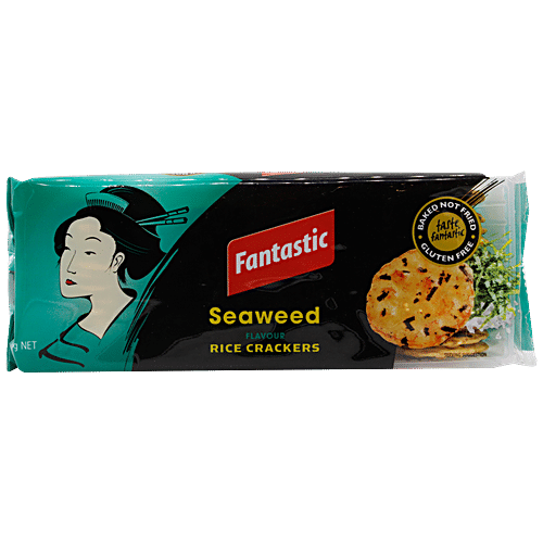 FANTASTIC RICE CRACKER SEAWEED 100 GM - SuperMarcheStore