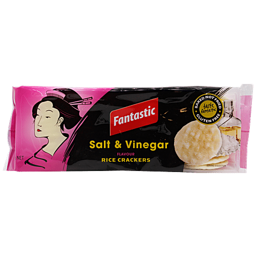 FANTASTIC SALT & VINEGAR RIE CRACKERS 100 GM - SuperMarcheStore