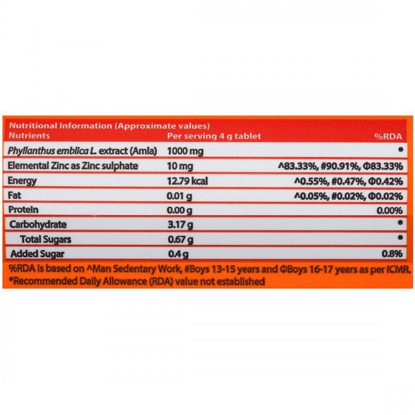 FAST & UP CHARGE IMMUNITY BOSTER ORANGE FLVR TAB 20N - SuperMarcheStore