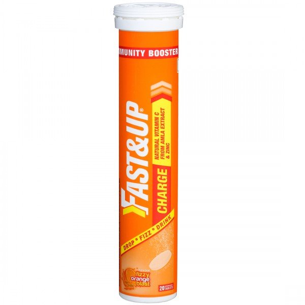 FAST & UP CHARGE IMMUNITY BOSTER ORANGE FLVR TAB 20N - SuperMarcheStore