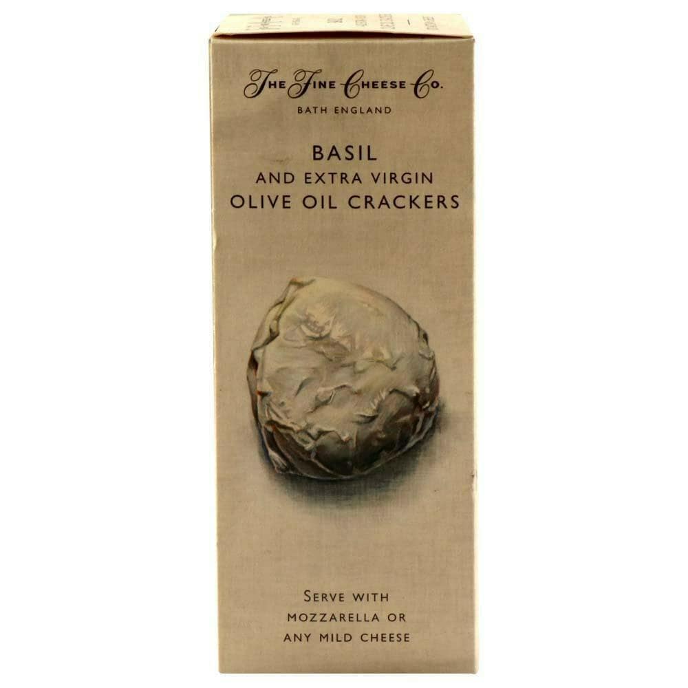 FC BASIL & EXTRA VIRGIN OIL CRACKERS 125 GM - SuperMarcheStore