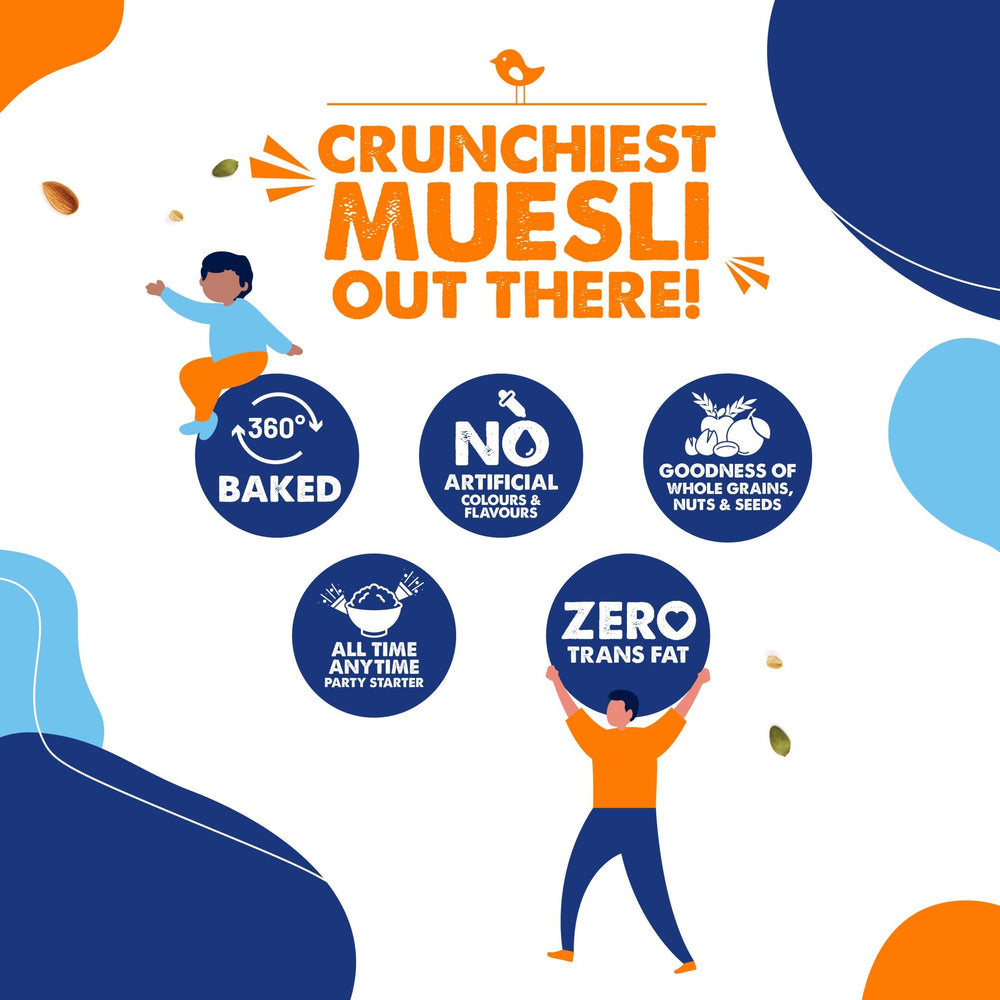 FIT AND FLEX FRUITY CRUNCHY MUESLI 210 GM - SuperMarcheStore