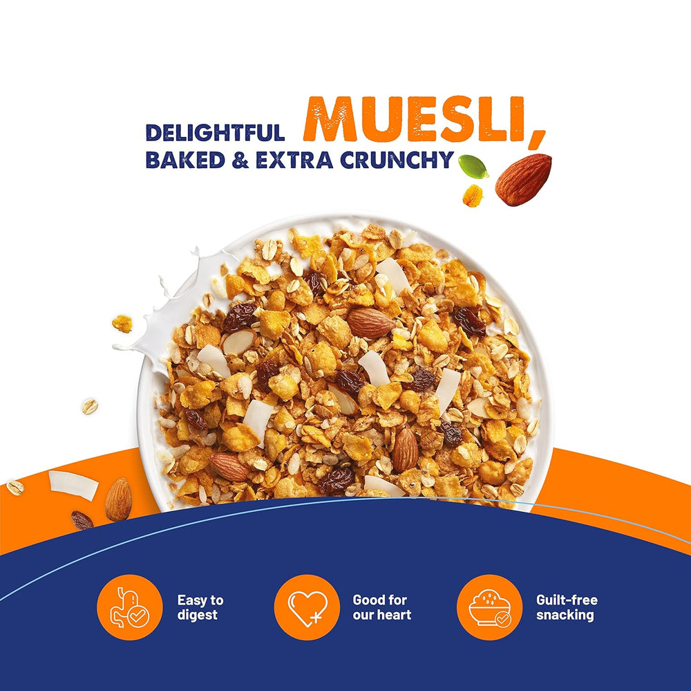 FIT AND FLEX MUESLI NUTS ABOUT NUTS - SuperMarcheStore