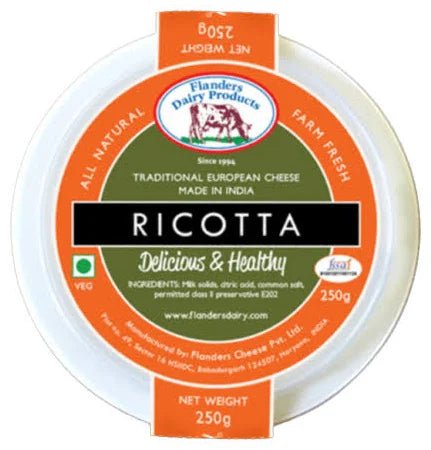 FLANDERS RICOTTA CHEESE 250G - SuperMarcheStore