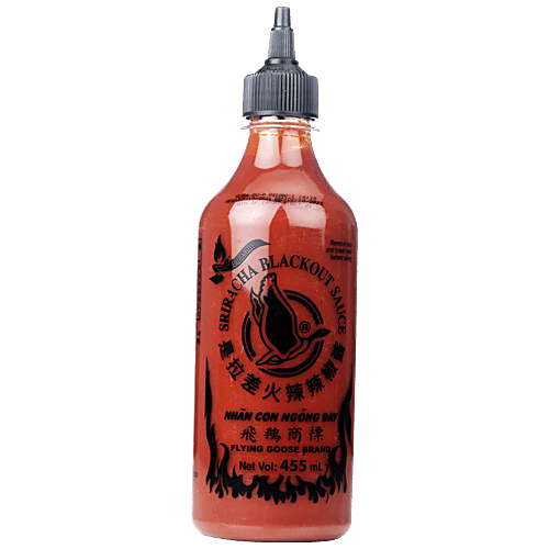 FLYING GOOSE SRIRACHA BLACKOUT SUC 455ml - SuperMarcheStore