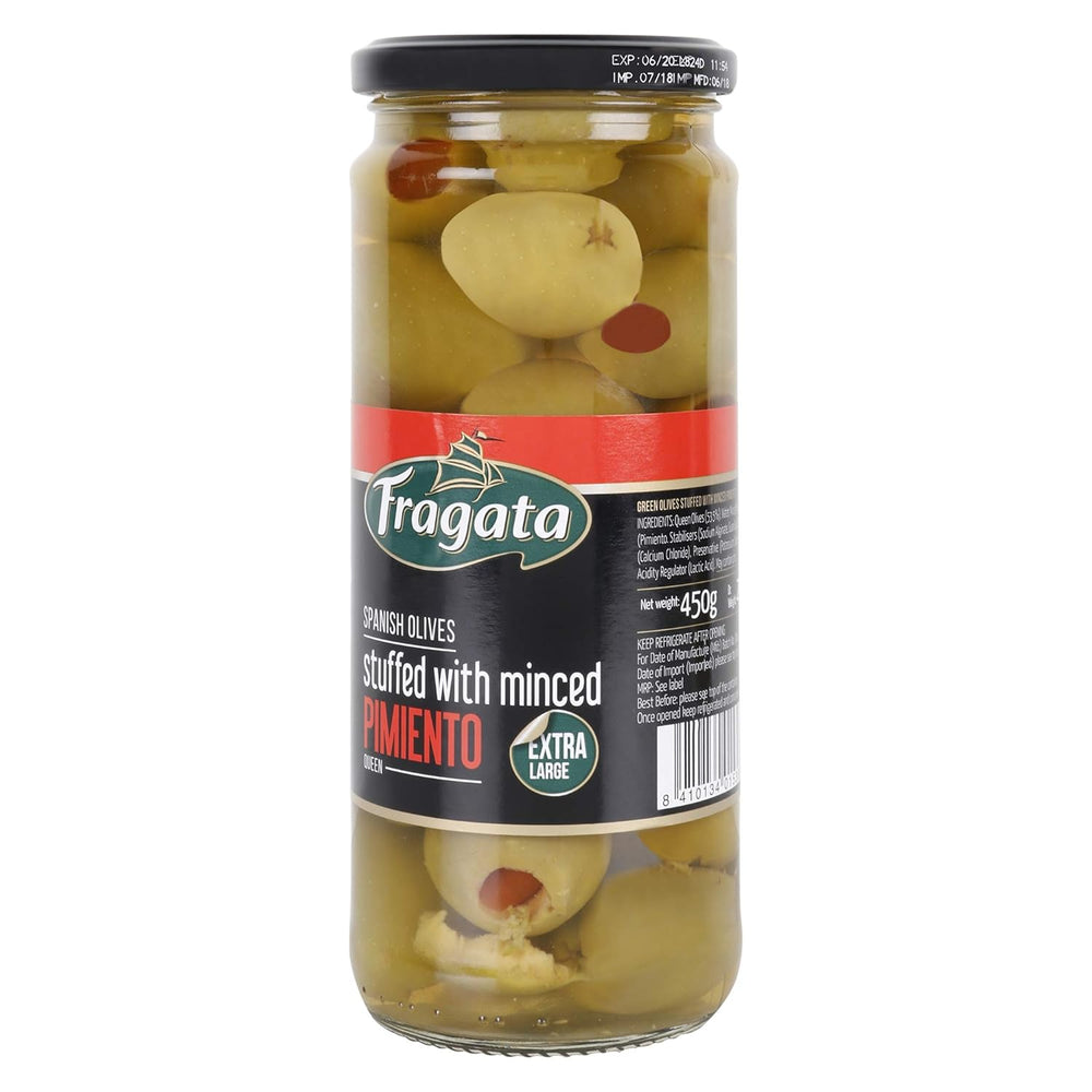FRA PIMIENTO STUFF OLIVES 450G - SuperMarcheStore