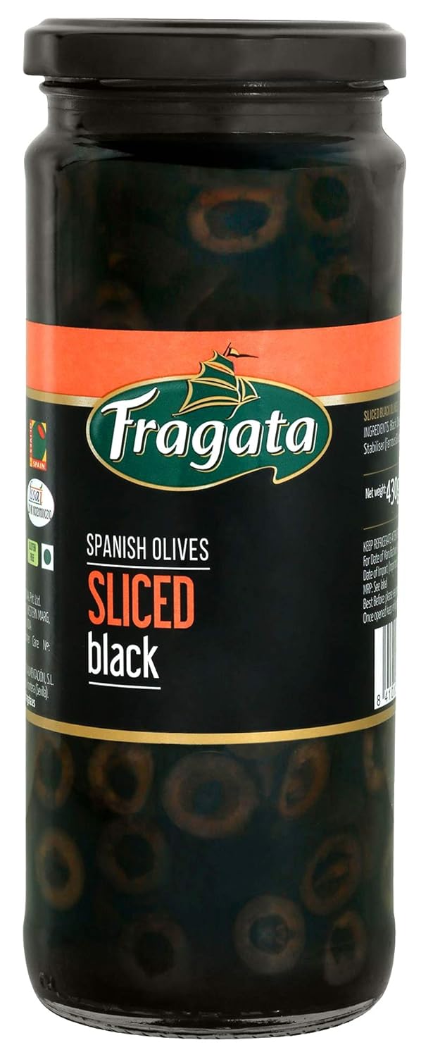FRA SLICED BLACK OLIVES 430G - SuperMarcheStore