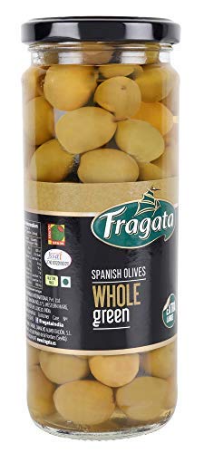 FRAGATA SPANISH OLIVES WHOLE GREEN 450G - SuperMarcheStore