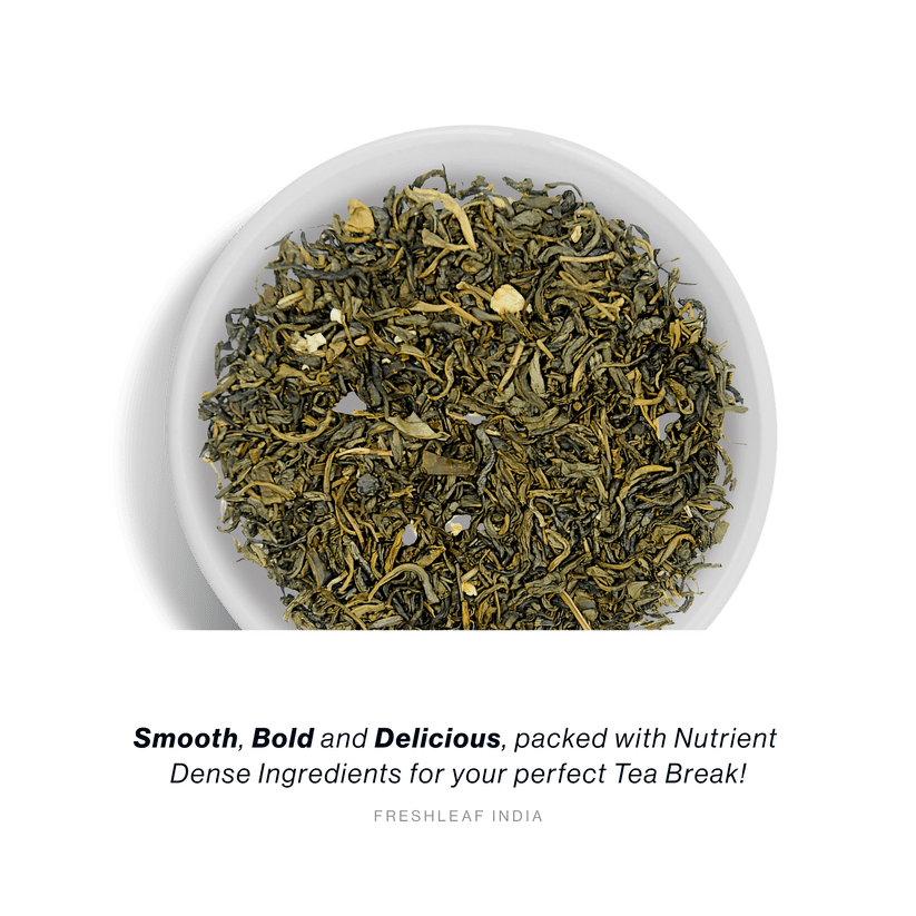 FRESH LEAF HIMALAYAN GREEN TEA 40 GM 20 BAGS - SuperMarcheStore
