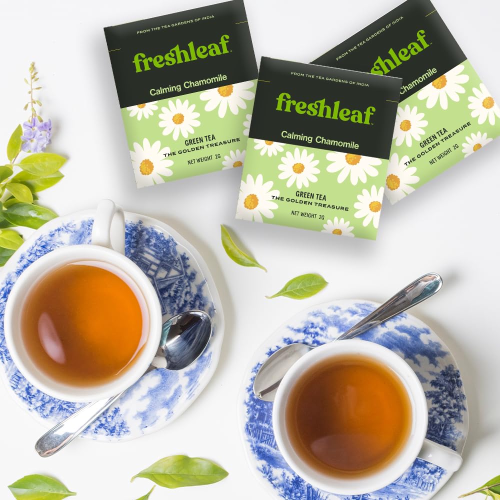 FRESHLEAF CHAMOMILE GREEN TEA 40 GM - SuperMarcheStore