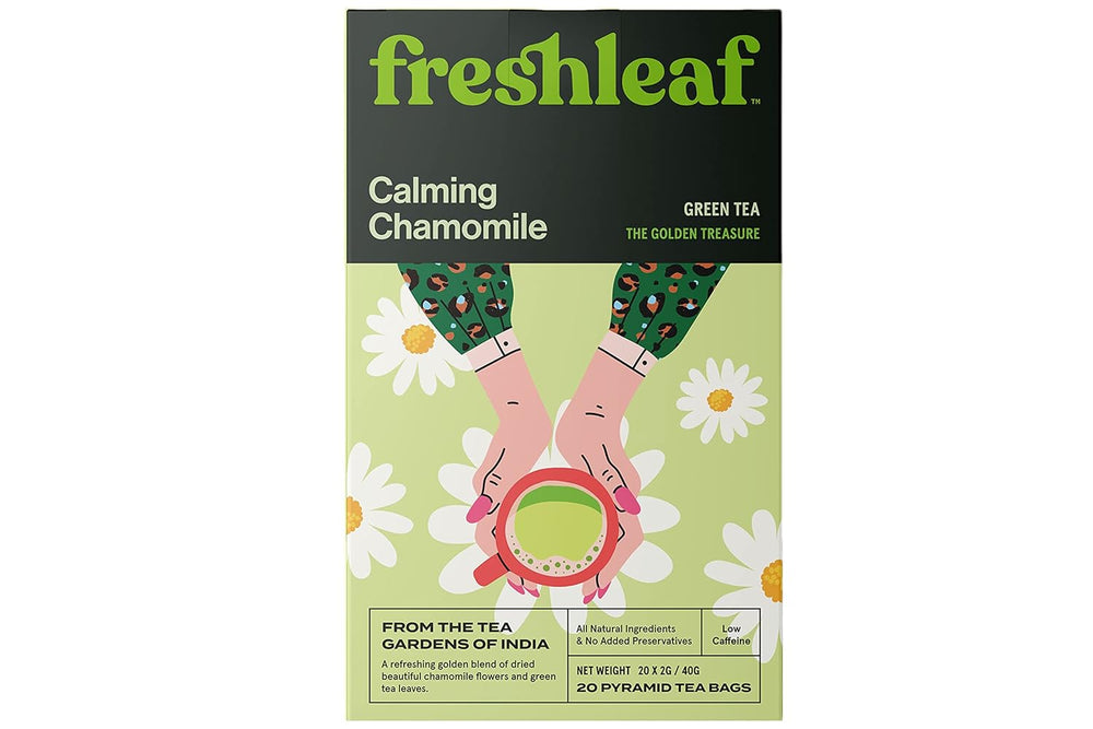 FRESHLEAF CHAMOMILE GREEN TEA 40 GM - SuperMarcheStore