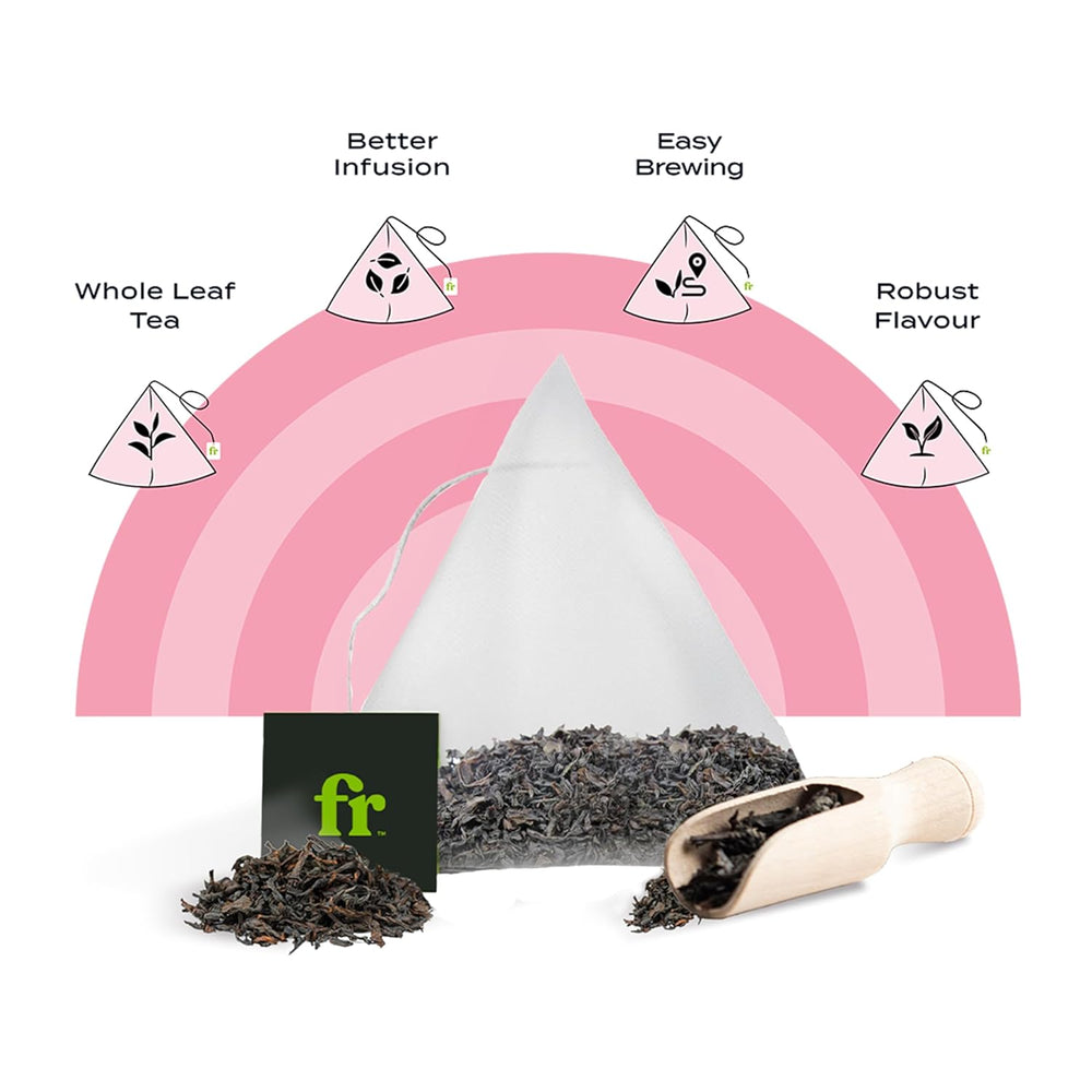 FRESHLEAF ENGLISH BREAKFAST BLACK TEA 20 BAGS 40 GM - SuperMarcheStore