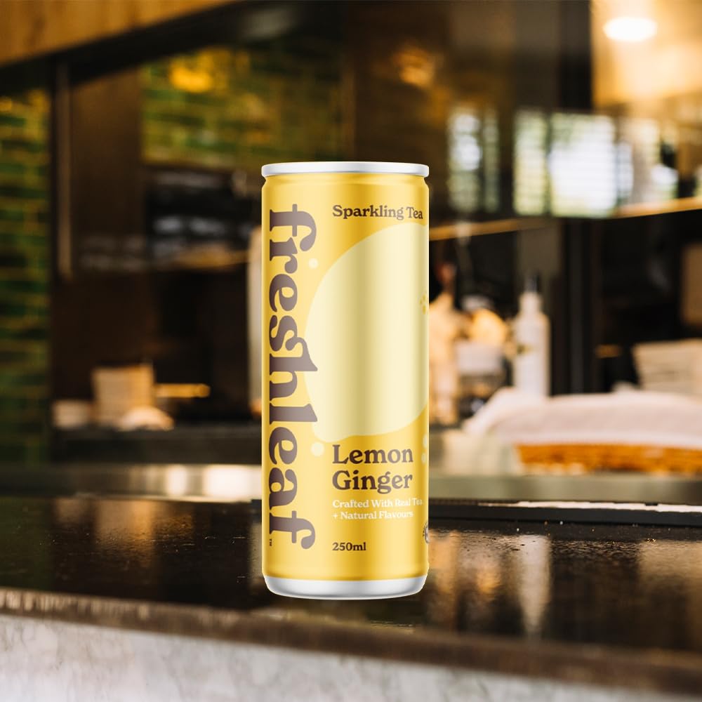 FRESHLEAF LEMON GINGER SPARKLING TEA - SuperMarcheStore
