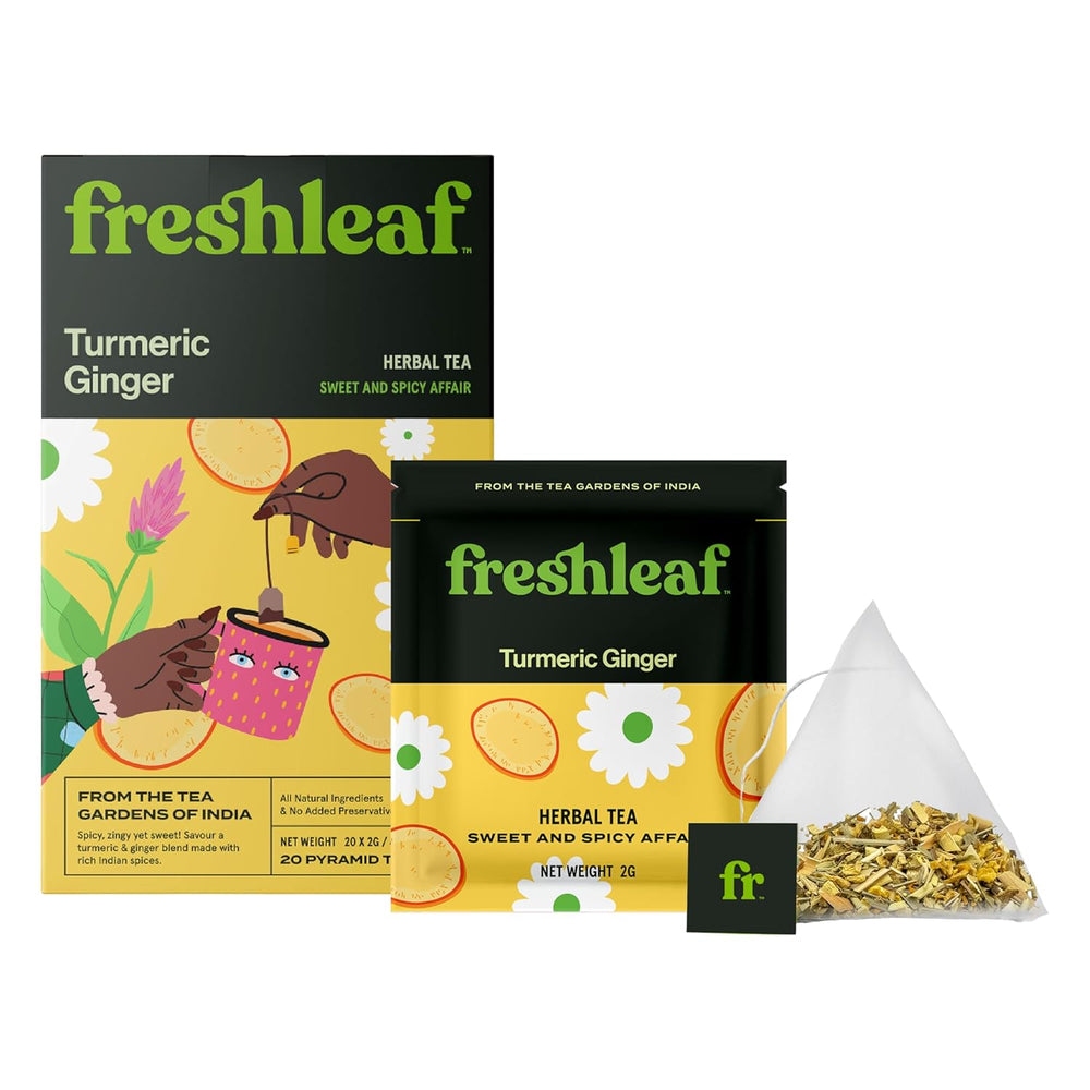 FRESHLEAF TURMERIC SPICED 20 TEA BAGS - SuperMarcheStore