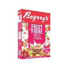 FRUIT N FIBRE MUESLI, STRAWBERRY, 500G - SuperMarcheStore