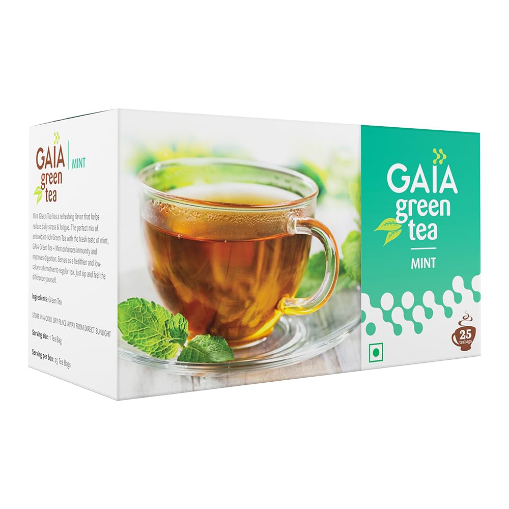GAIAMINT GREEN TEA 25 - SuperMarcheStore