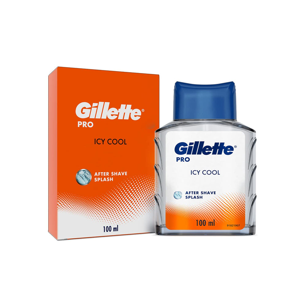 GILLLETTE PRO ICY COOL AFTER SHAVE SPLASH 100 ML - SuperMarcheStore