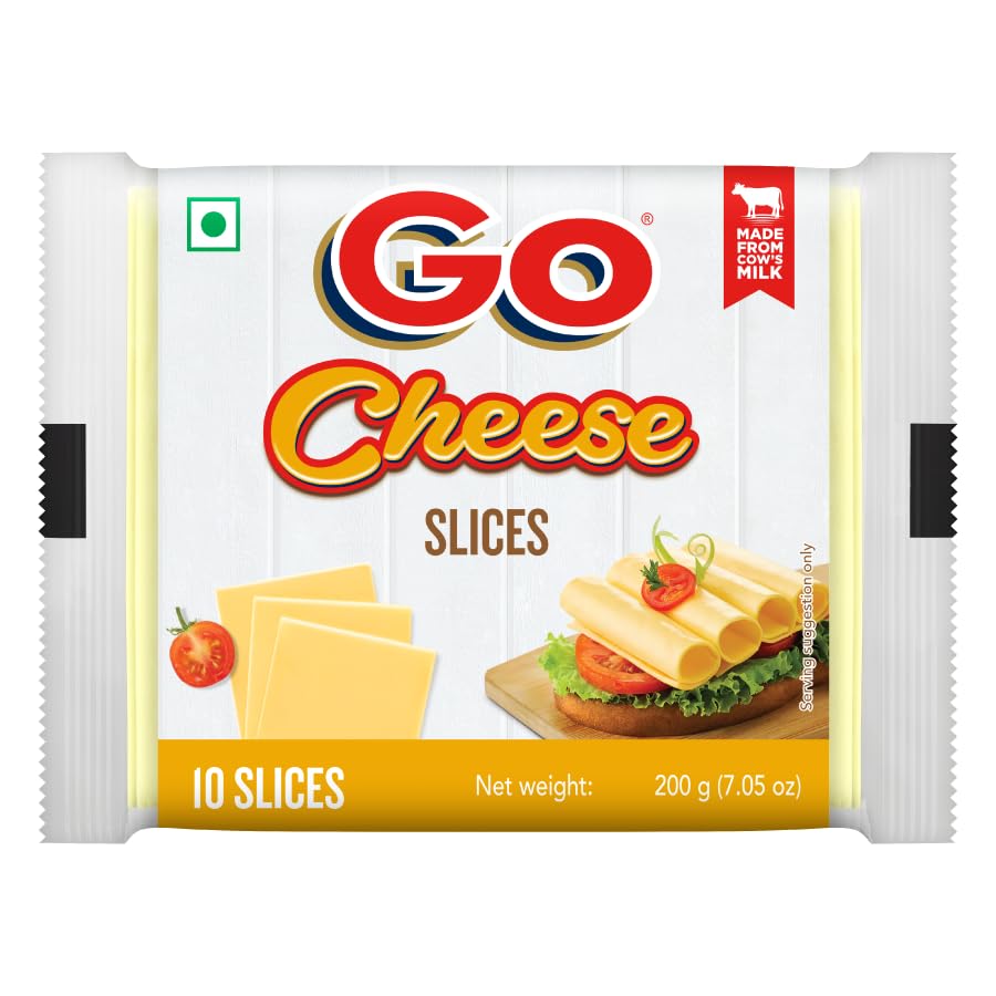 GO CHEESE SLICE PLAIN 200G - SuperMarcheStore