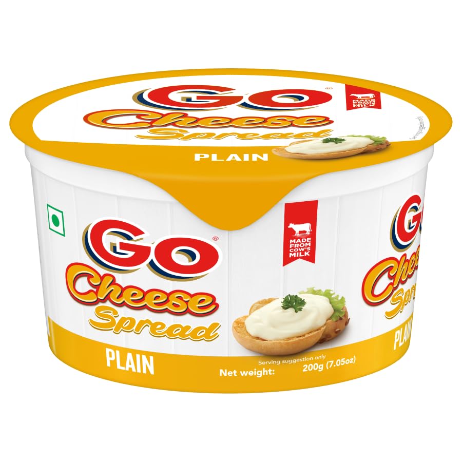 GO CHEESE SPREAD PLAIN 200G - SuperMarcheStore