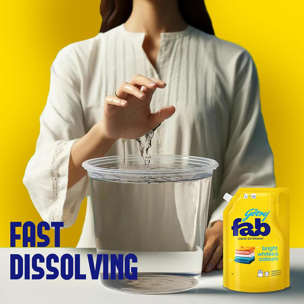 GODREJ FAB 1 LTR LIQUID DETERGENT - SuperMarcheStore