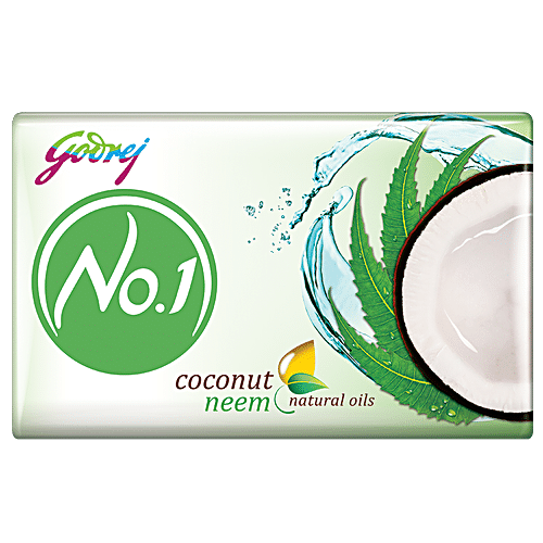 GODREJ NO.1 COCONUT NEEM SOAP B4G1 (SET) - SuperMarcheStore