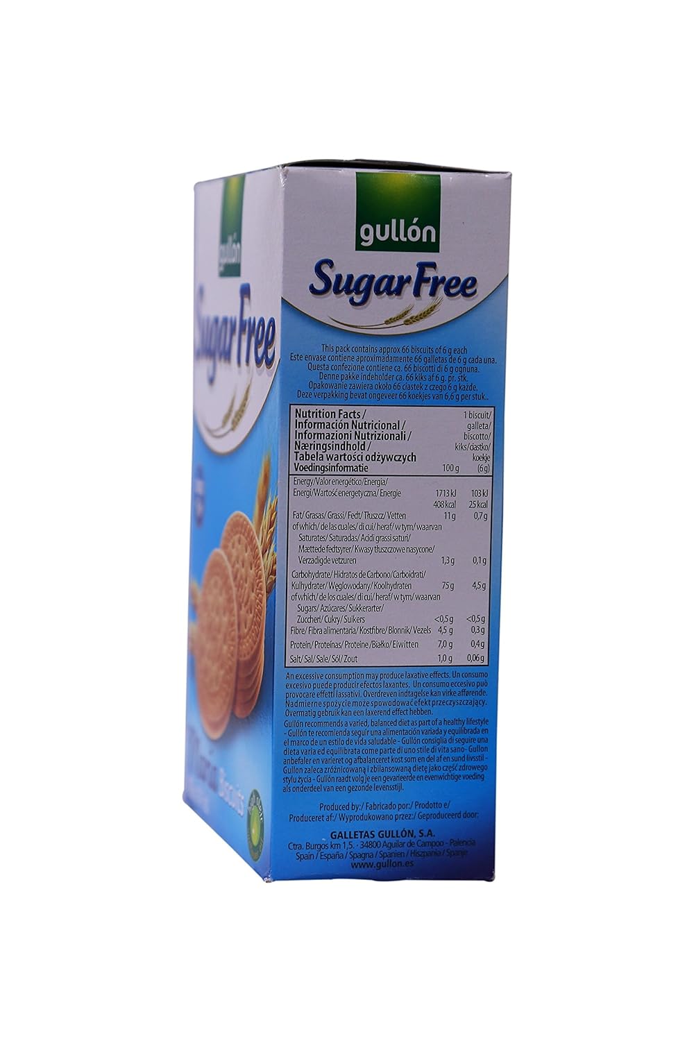 GULLON SUGAR FREE MARIA BISCUITS 400 GM - SuperMarcheStore