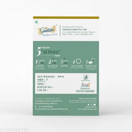 GUSTORA MULTI MILLET PASTA PENNE RIGATE 500 GM - SuperMarcheStore