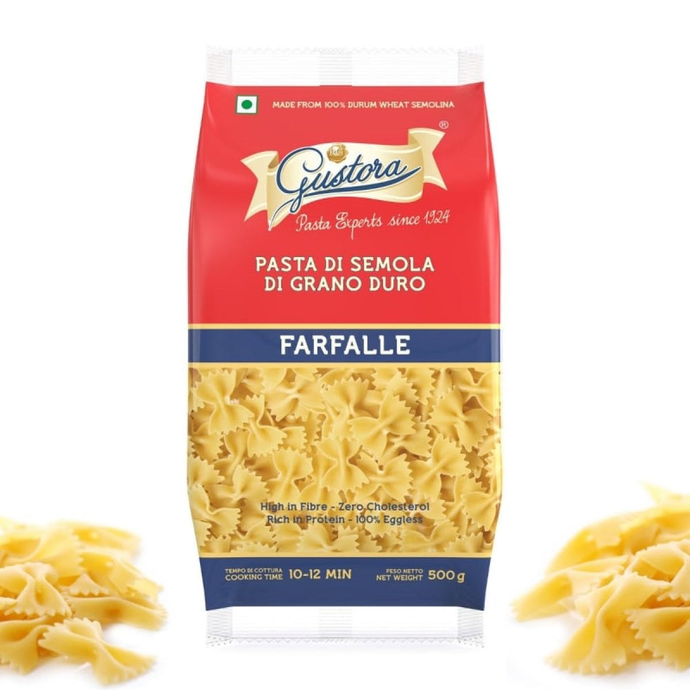 GUSTORA PASTA FARFALLE 500 GM - SuperMarcheStore