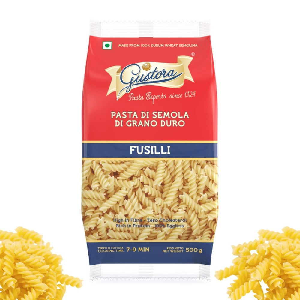 GUSTORA PASTA FUSILLI 500 GM - SuperMarcheStore